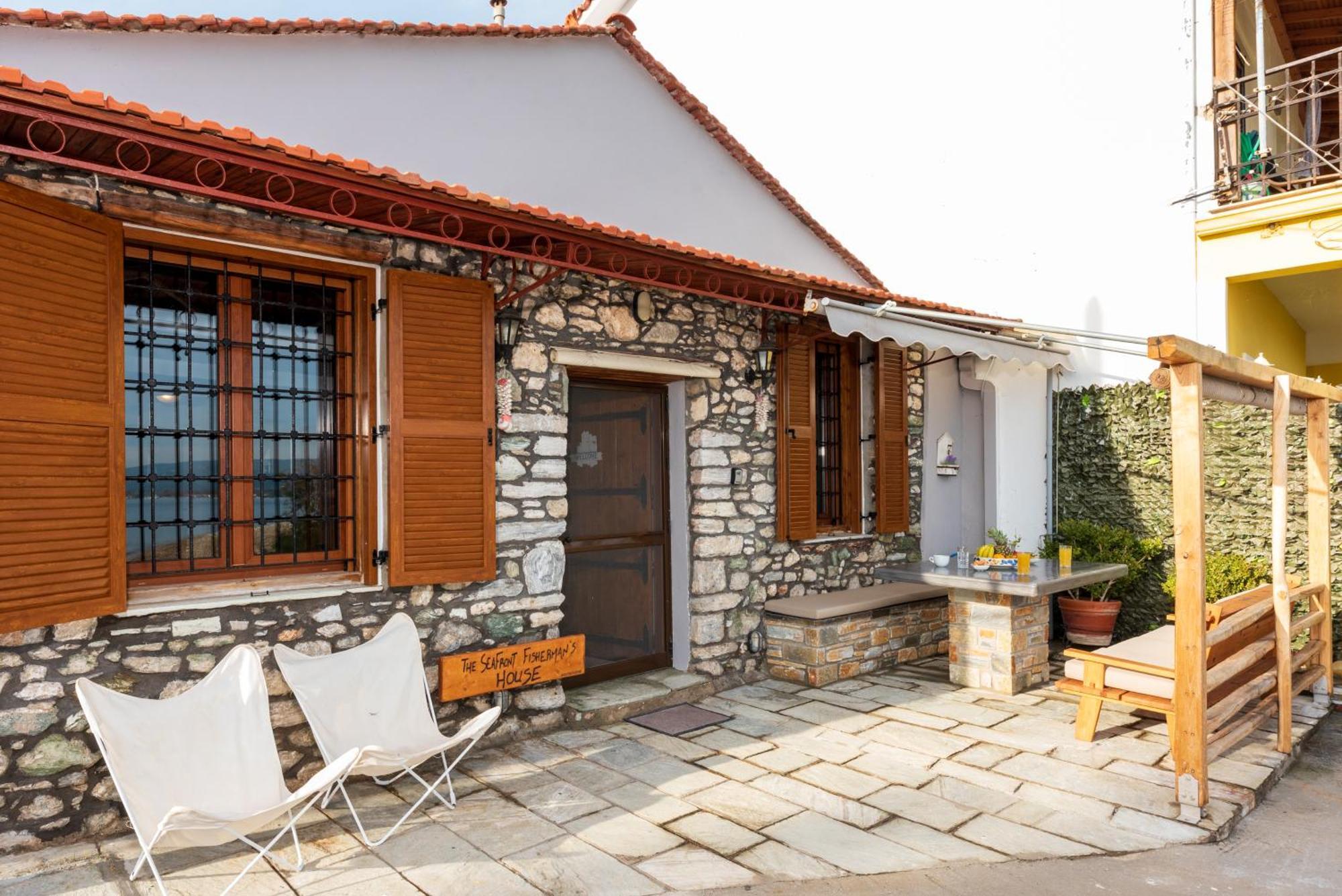 The Sea Front Fisherman'S House Kato Gatzea Exteriér fotografie